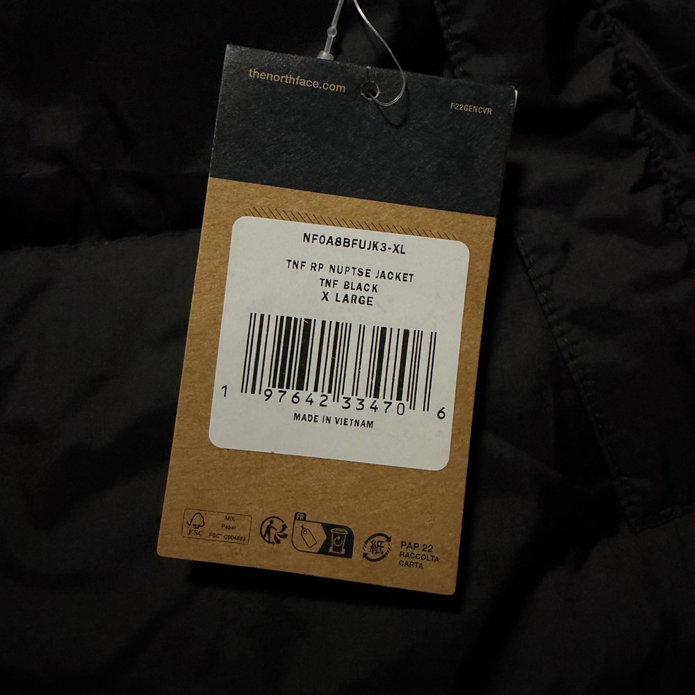 Supreme The North Face Nuptse Jacket Black XL Blondy Raymond Pettibon 700-Fill - Picture 7 of 11